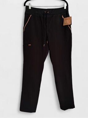 Cherokee Statement CK055 Black Scrub Pants Size Medium NWT